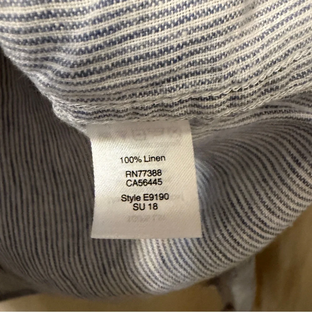 J. Crew 100% Linen Shirt
